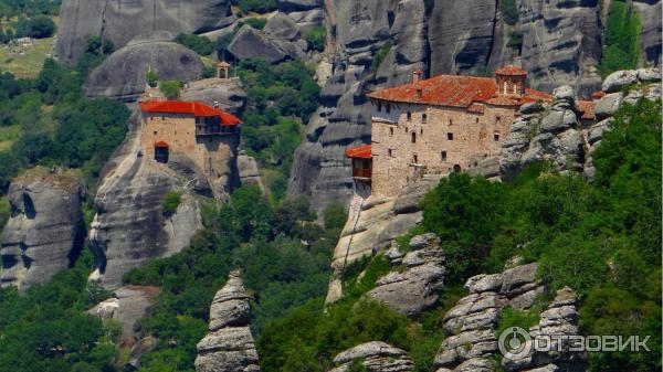 Монастыри Метеоры (Греция, Фессалия) фото
