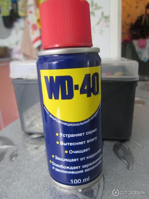 Смазка для металлических поверхностей WD-40 фото