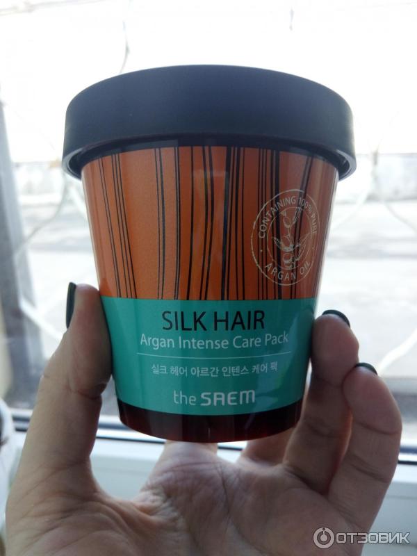 Маска для волос silk. Маска Silk hair Argan intense Care Pack. The Saem Silk hair маска. The Saem Silk hair Argan intense Care Pack. The Saem Silk hair маска интенсив для волос с арган.