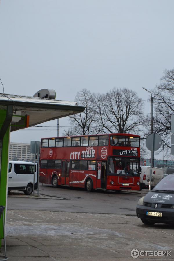 Общественный транспорт в Риге (Латвия) фото