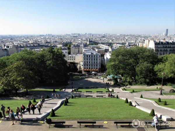 Сакре Кер в Париже смотровая площадка