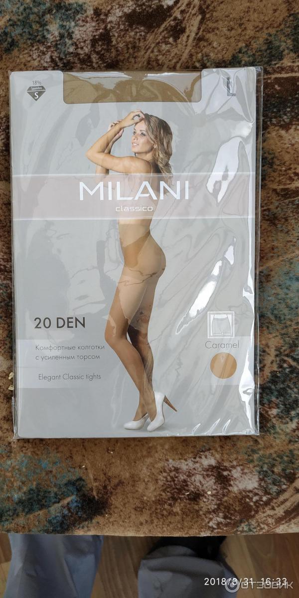 Отзыв о Колготки Milani Сlassic | Обычные тоненькие колготочки среднего  качества