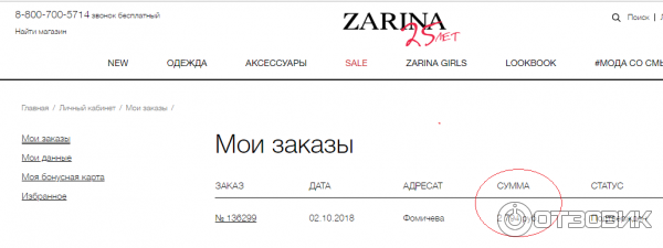 Zarina Ru Интернет Магазин
