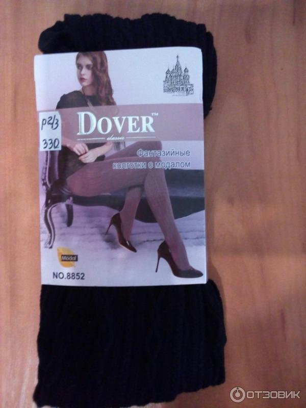 Отзыв о Женские колготки Dover | Тёплые колготки с рельефным рисунком