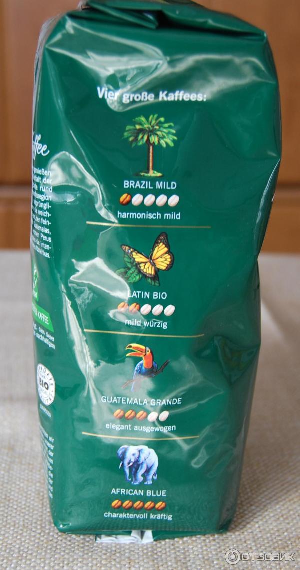 Отзыв: Кофе TCHIBO Privat Kaffee LATIN BIO - Хороший ароматный кофе с нежны...