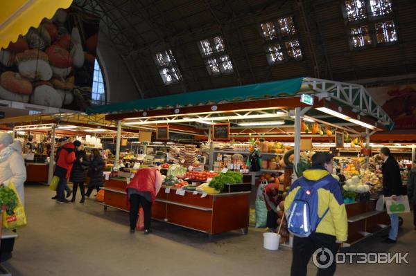 Рижский центральный рынок (Латвия, Рига) фото
