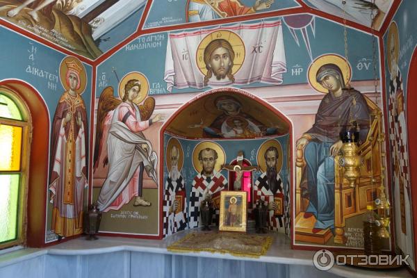 Монастырь святого Николая Нового (Греция, Вунена) фото