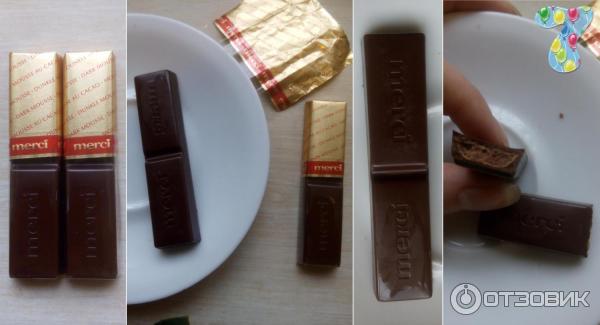 Шоколадные конфеты Merci - дегустация - сорт 7. Темный мусс