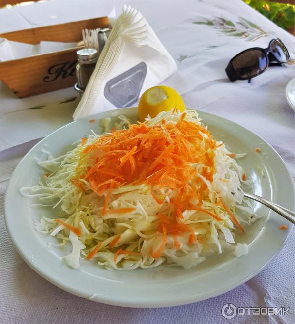 Отдых на полуострове Пелопоннес - овощной салат