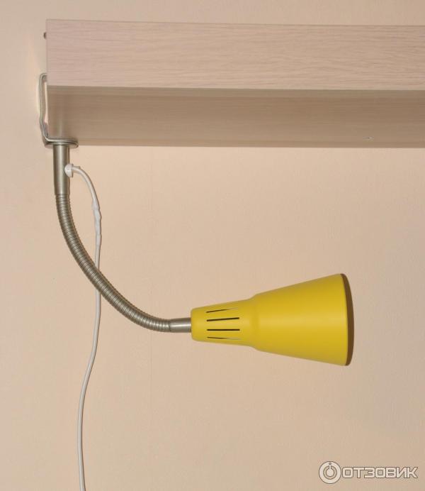 Настенный софит/лампа с зажимом IKEA Кварт фото