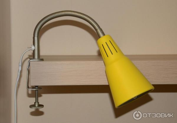 Настенный софит/лампа с зажимом IKEA Кварт фото