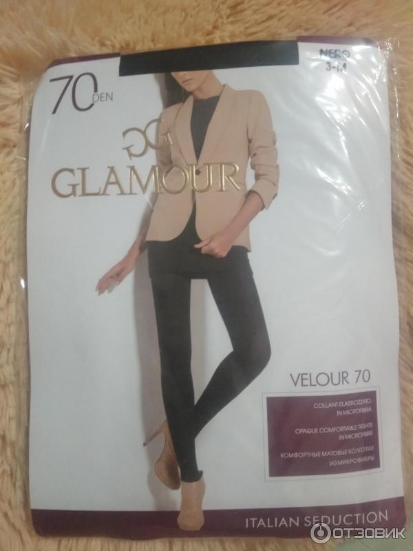 Отзыв о Колготки Glamour Velour 70 den | Очень хорошие колготки!