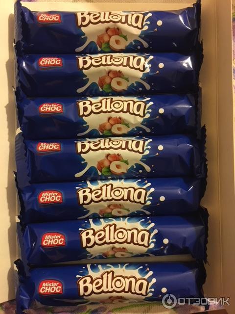 о Mister батончики понравились вафельные Отзыв Bellona Choc эти Мне конфеты-батончики вафельные Hazelnut Шоколадно |